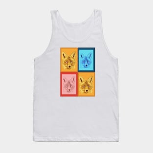 A Leash of Foxes Tank Top